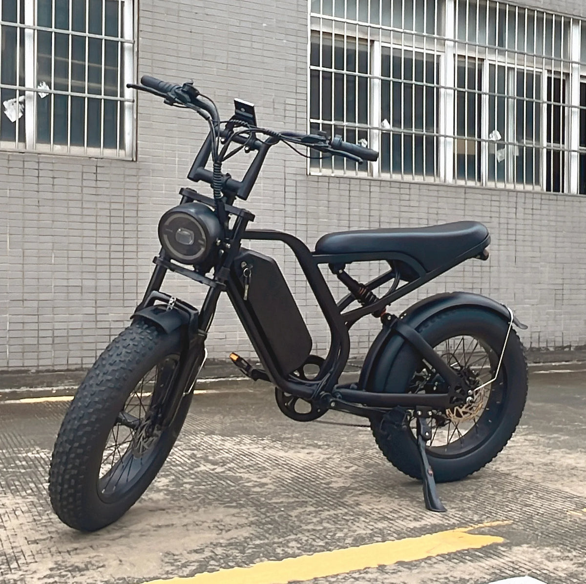 Bluvall SU8 20 Inch 750W Fat Tire Electric Bike for Adults 48V/52V