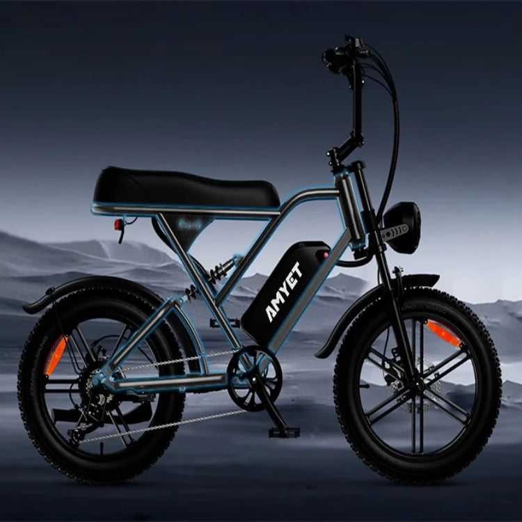 AMYET AY-G60 Outdoor Mountain Fat Tire Electric Bike 48V 20AH