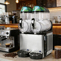 Commercial 3-Tank Ice Slush Machine Frozen Drink Dispenser XRJ12L
