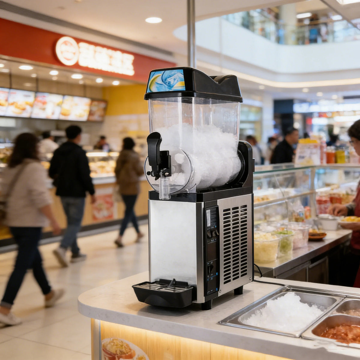 Commercial Slush Maker Frozen Drink and Beverage Dispenser
