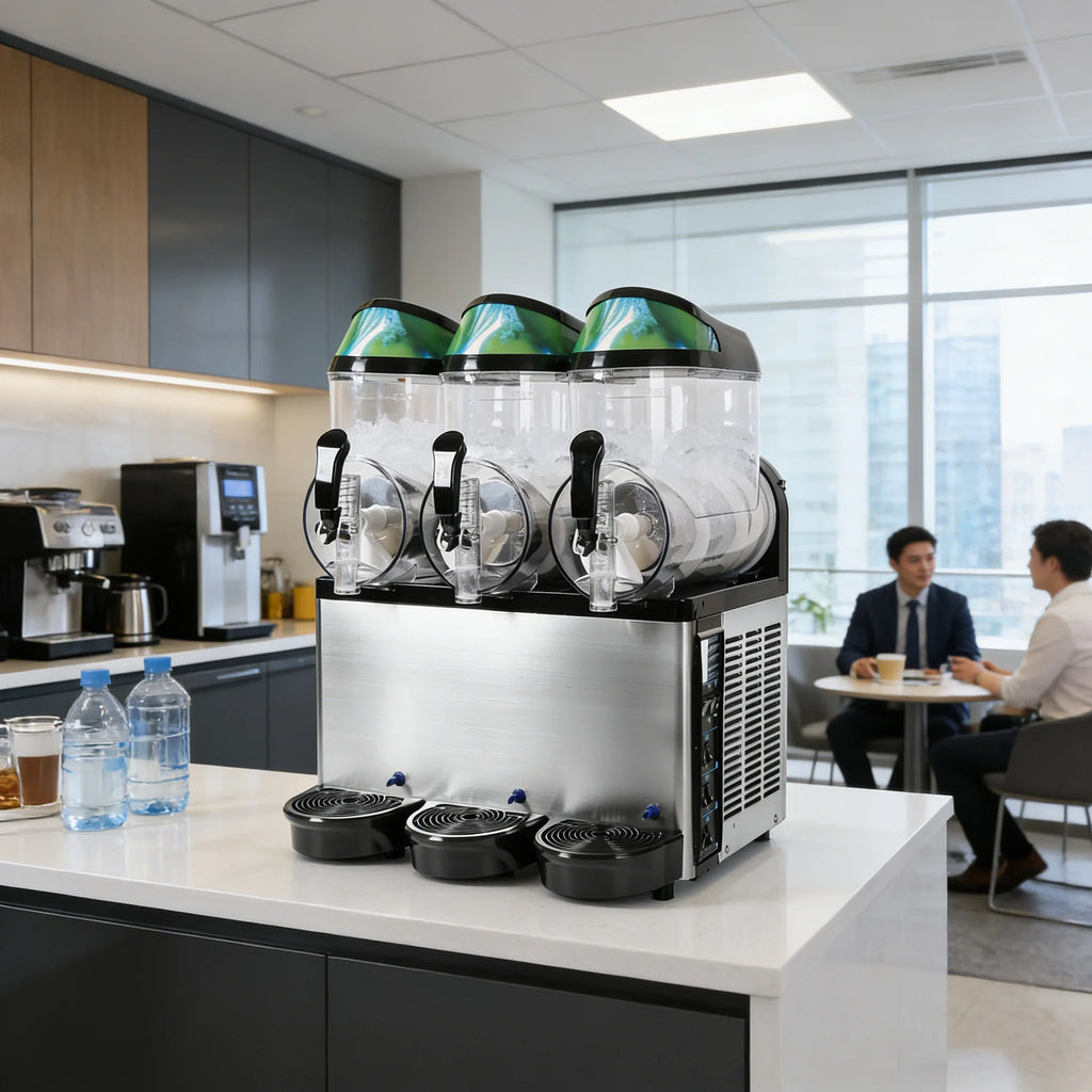 Commercial Grade XRJ12LX2 Dual Tank Slush Ice Making Machine