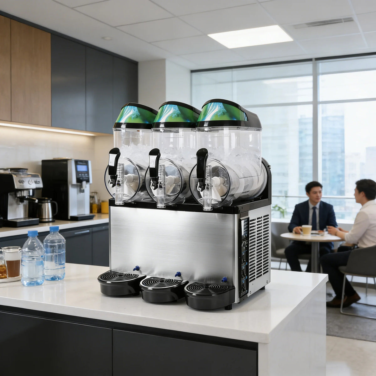 Commercial Grade XRJ12LX2 Dual Tank Slush Ice Making Machine
