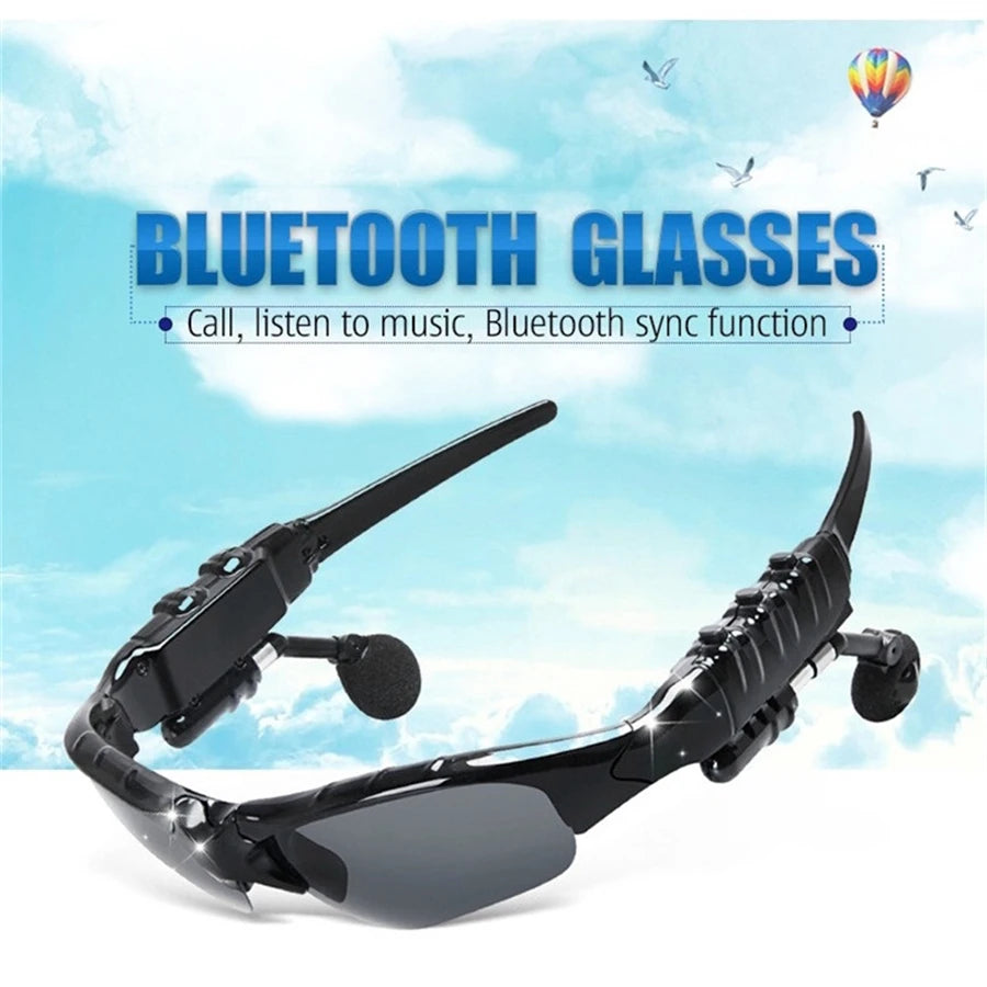 Wireless Bluetooth Audio Smart Sunglasses with Built-in Stereo Headset