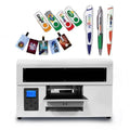 DOMSEM A4 Full-Automatic Flatbed UV Printer Machine for Custom 3D Embossed Card Printing