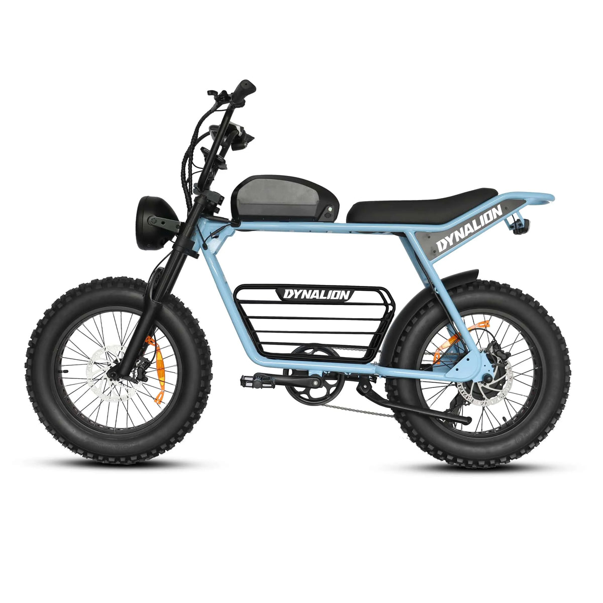 DYNALION K7-2 Vintage Electric Mountain Bike 48V 16Ah 20 Inch Fat Tire