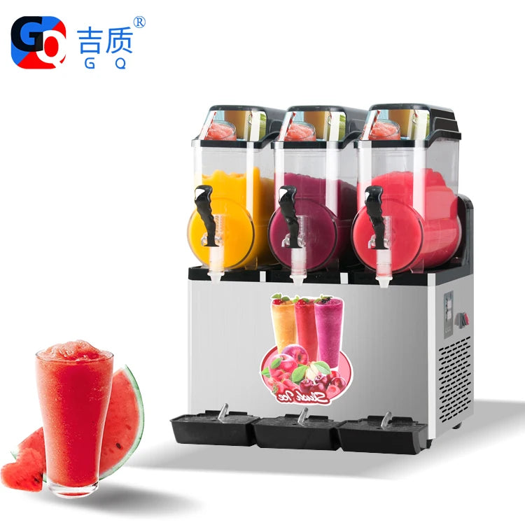 GQ-SM312 Automatic Slush Machine and Cold Drink Dispenser 36L