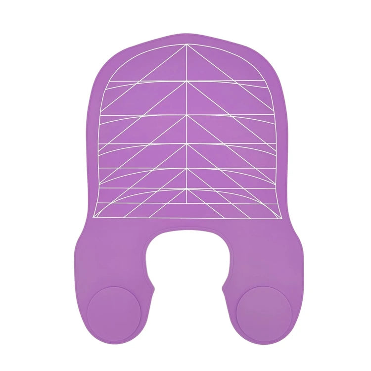 Good Quality Hair Dyeing Silicone Shawl Barber Hair Cutting Cape Waterproof Hairdressing Permed Hair Collar