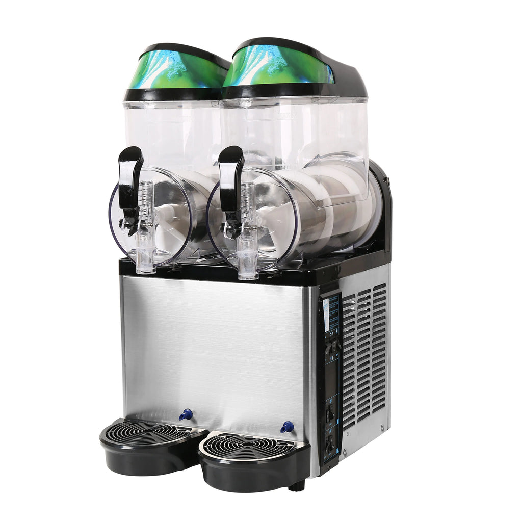 Commercial 3-Tank Ice Slush Machine Frozen Drink Dispenser XRJ12L