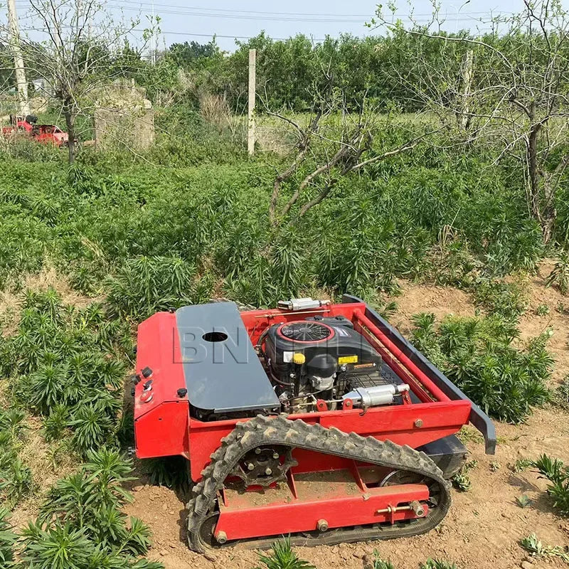 16HP Powerful 800mm Remote Control Lawn Mower High Productivity