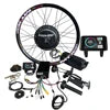 2000W electric bike hub motor conversion kit including a black spoked wheel, LCD display, controller, and throttle.