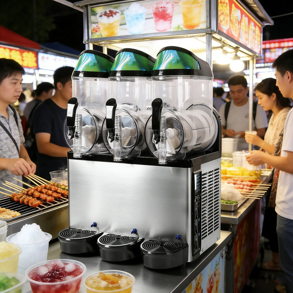 Commercial Electric 3-Tank Slush Machine Model XRJ-12L*3