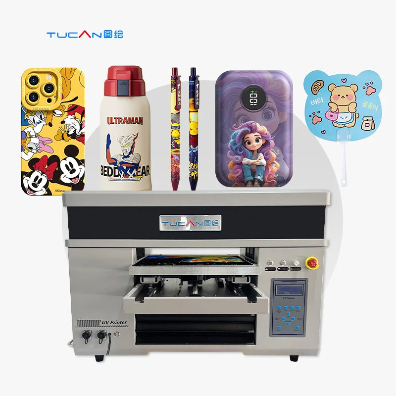 Tucan A2 4060 UV Flatbed Printer with Visual Positioning