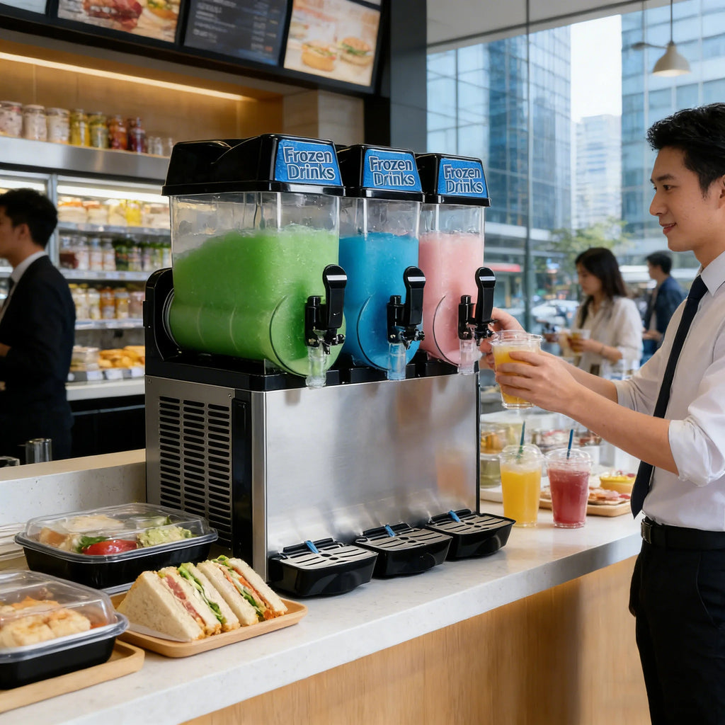 Commercial Slush Machine Granita Maker Frozen Drink Dispenser 1 Tank