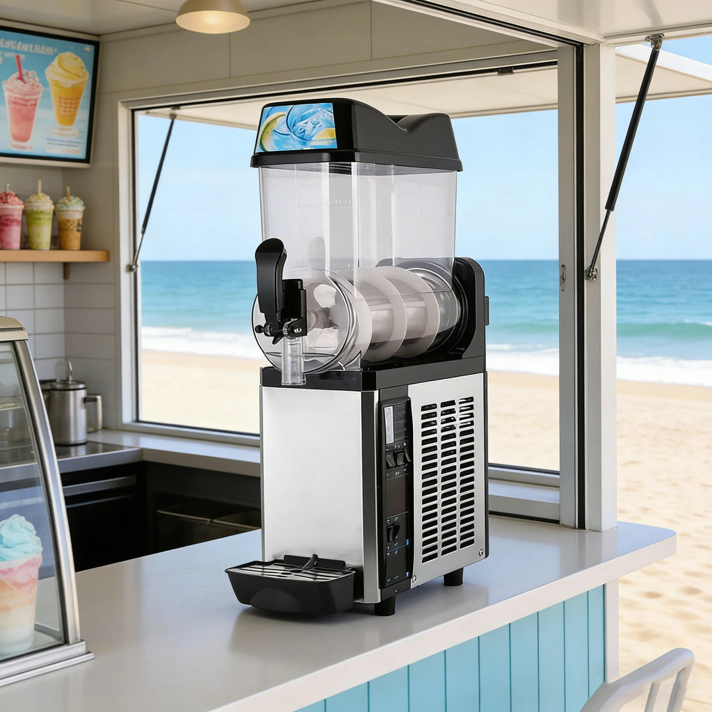 Professional Commercial 12L Slush Ice Making Machine Frozen Drink Dispenser