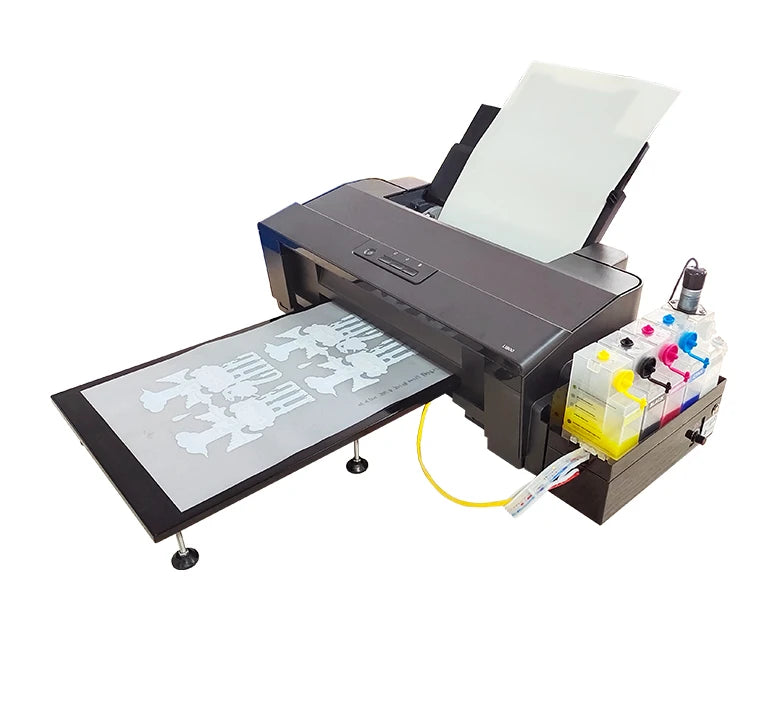 Changrong A3 DTF Flatbed Inkjet Printer for Film and Garment Printing