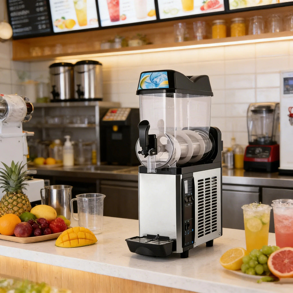 Commercial Slush Maker Frozen Drink and Beverage Dispenser