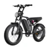 Bluvall SU8 48V 20 Inch Electric Fat Tire Mountain Bike 7-Speed