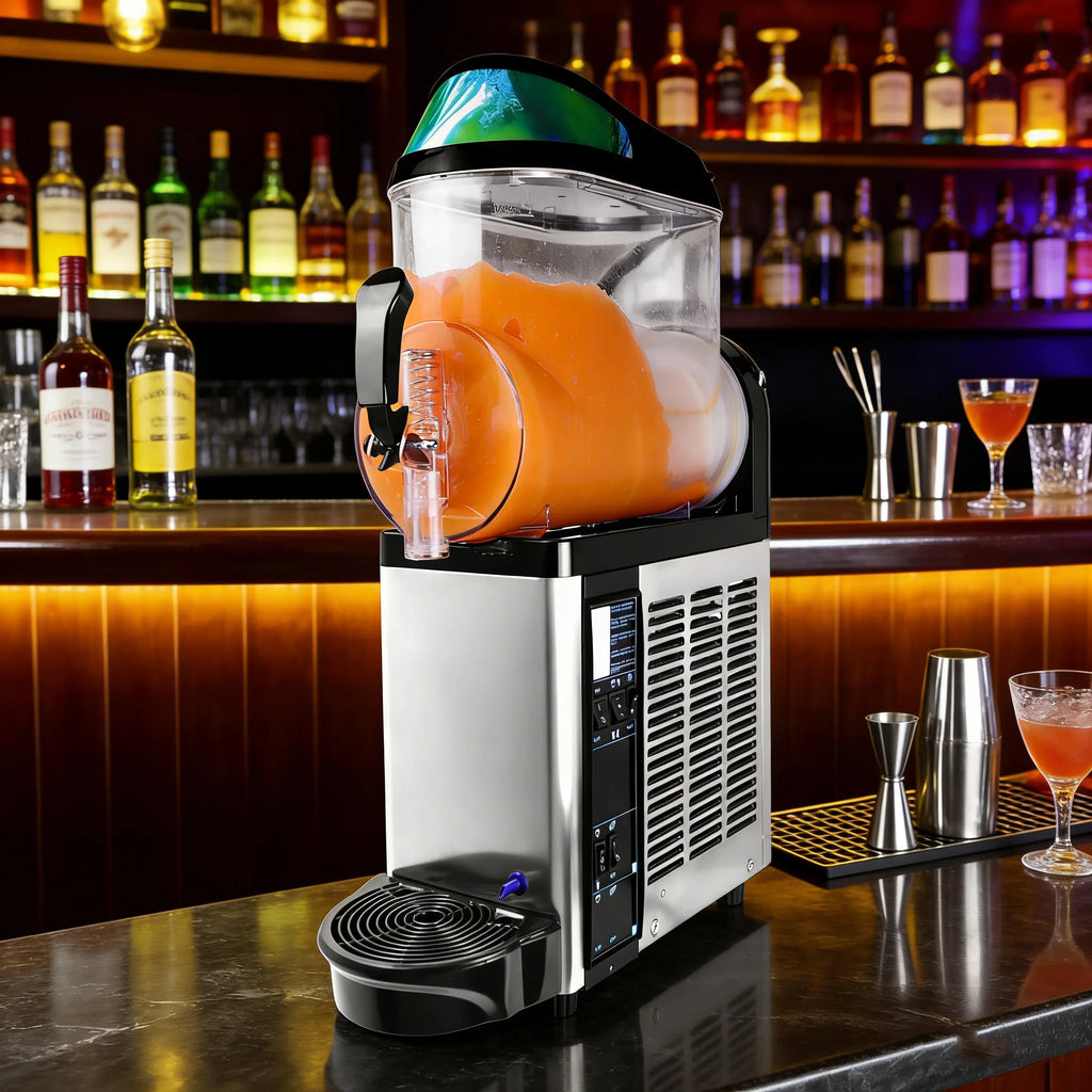 Commercial Slush Ice Making Machine Frozen Drink Dispenser 12L Tanks