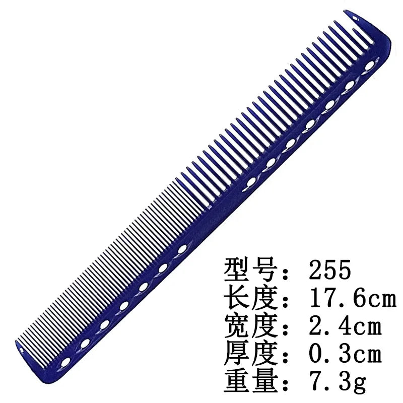 Barber Shop Resin Multifunctional Haircut Comb for Salon Hairdressing 19.7/20cm Double-edged Hair Cutting Comb