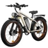 Bluvall F1 26-Inch 7-Speed Fat Tire Mountain Electric Bicycle with 48V 23Ah Battery