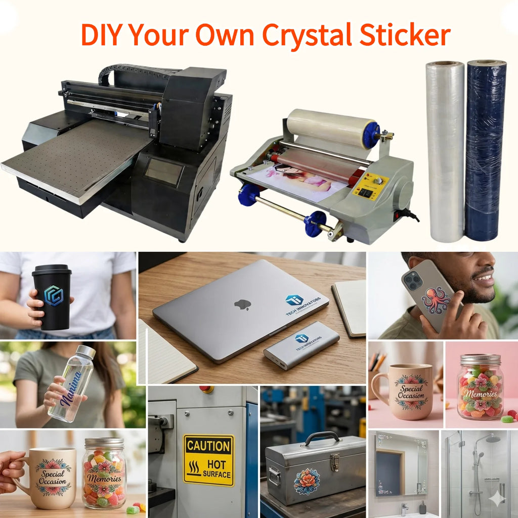 Full-Automatic A3 UV Flatbed Printer for Phone Cases and Bottles