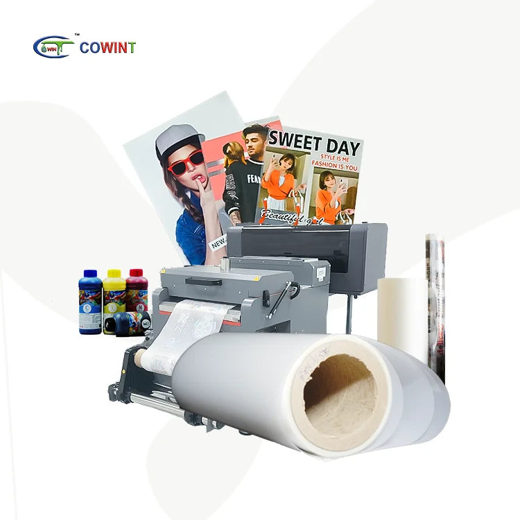 Cowint 60cm DTF PET Film Roll for Digital Inkjet Textile Printing