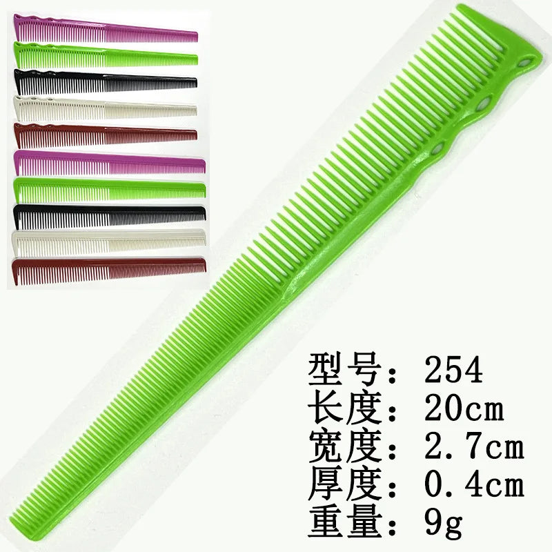 Barber Shop Resin Multifunctional Haircut Comb for Salon Hairdressing 19.7/20cm Double-edged Hair Cutting Comb