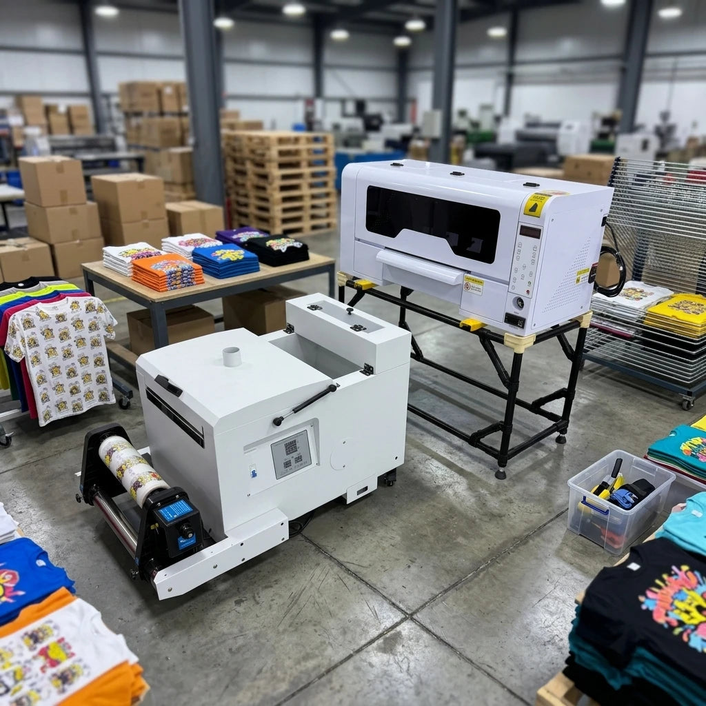 Allprint A3 30cm XP600 Dual Head DTF Printer for T-Shirt Printing