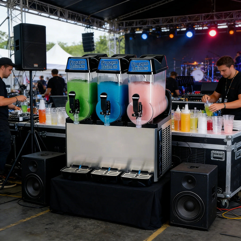 Commercial Slush Maker Frozen Drink and Beverage Dispenser