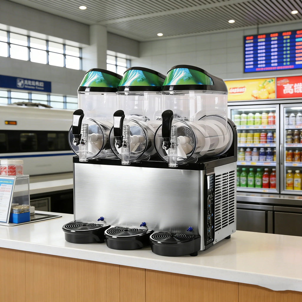 Commercial Grade XRJ12LX2 Dual Tank Slush Ice Making Machine