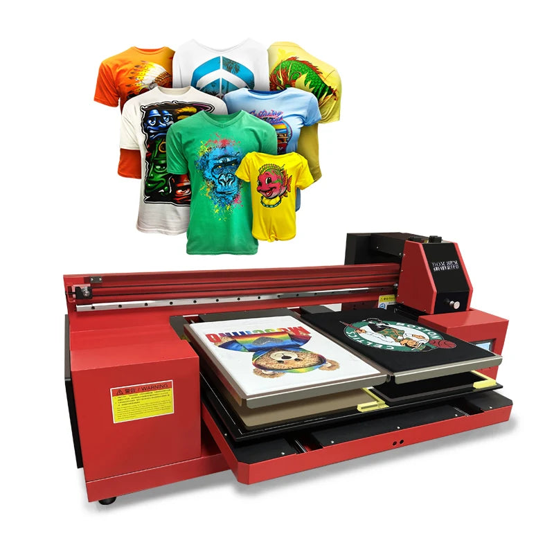 DOMSEM Automatic Digital DTG Textile Inkjet T-Shirt Printing Machine