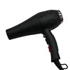 Black professional 2300W hair dryer with a sleek, ergonomic design and easy-grip handle.
