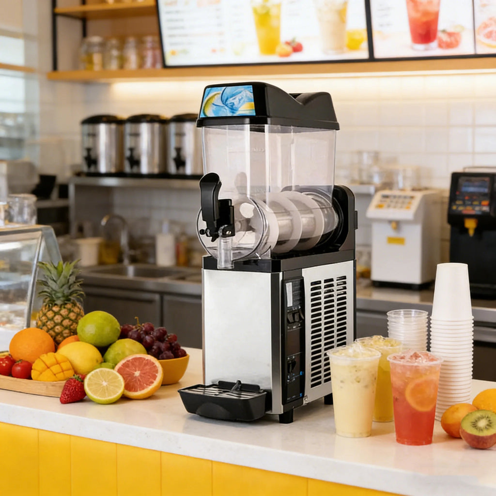Commercial 12L Tank Slush Ice Making Frozen Drink and Margarita Machine
