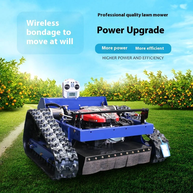 196cc Four-Stroke 7.5/9HP Intelligent Robotic Lawn Mower | Industrial/Commercial Grade