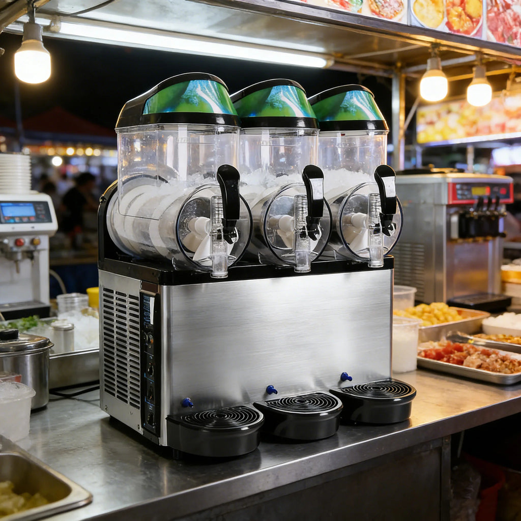 Commercial Electric 3-Tank Slush Machine Model XRJ-12L*3