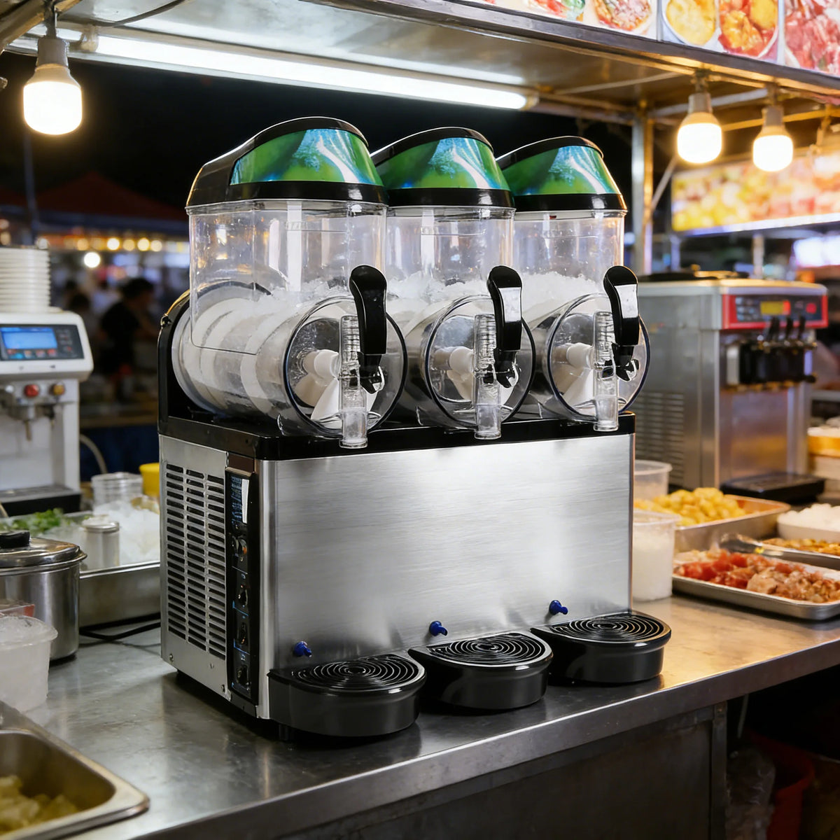 Commercial Electric 3-Tank Slush Machine Model XRJ-12L*3