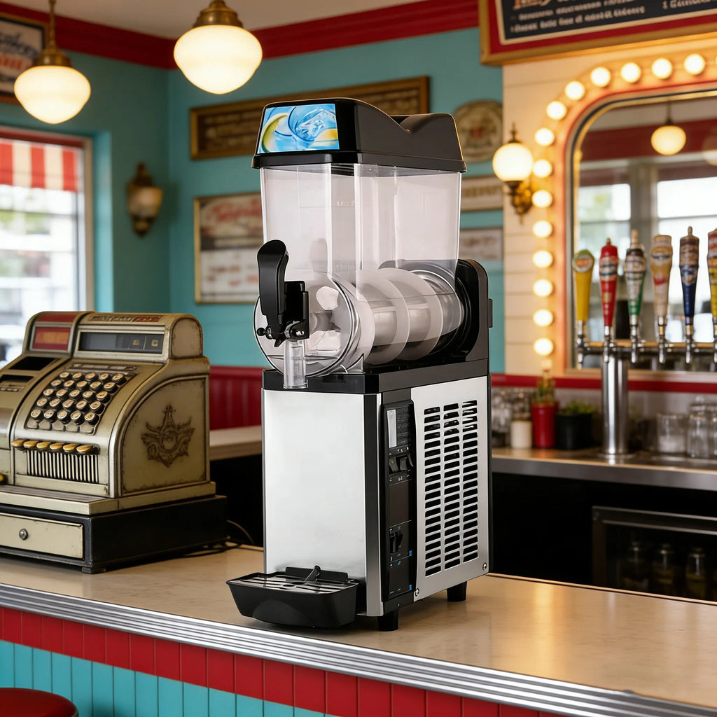 Commercial 220V Slushie and Frozen Drink Machine