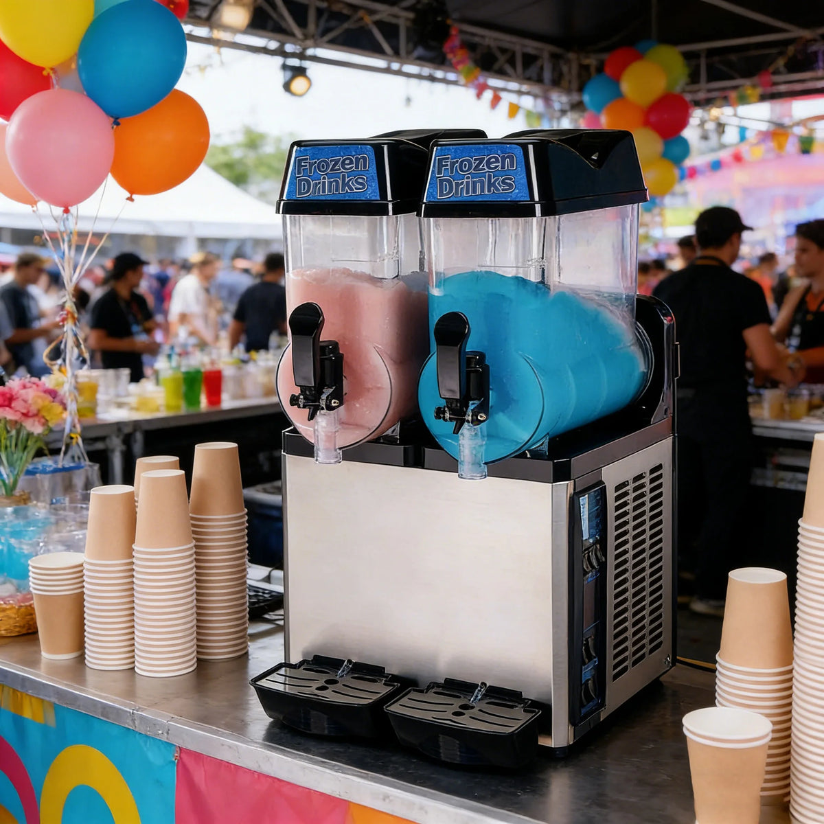 Commercial Slush Machine Granita Maker Frozen Drink Dispenser 1 Tank