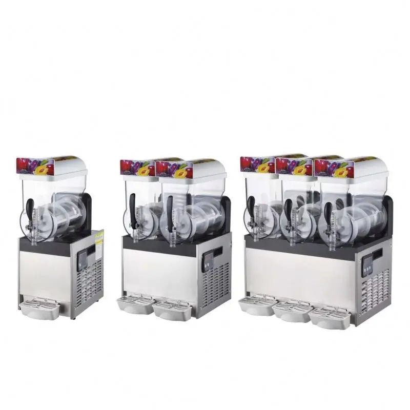 Commercial Slush Machine and Cocktail Maker Stainless Steel