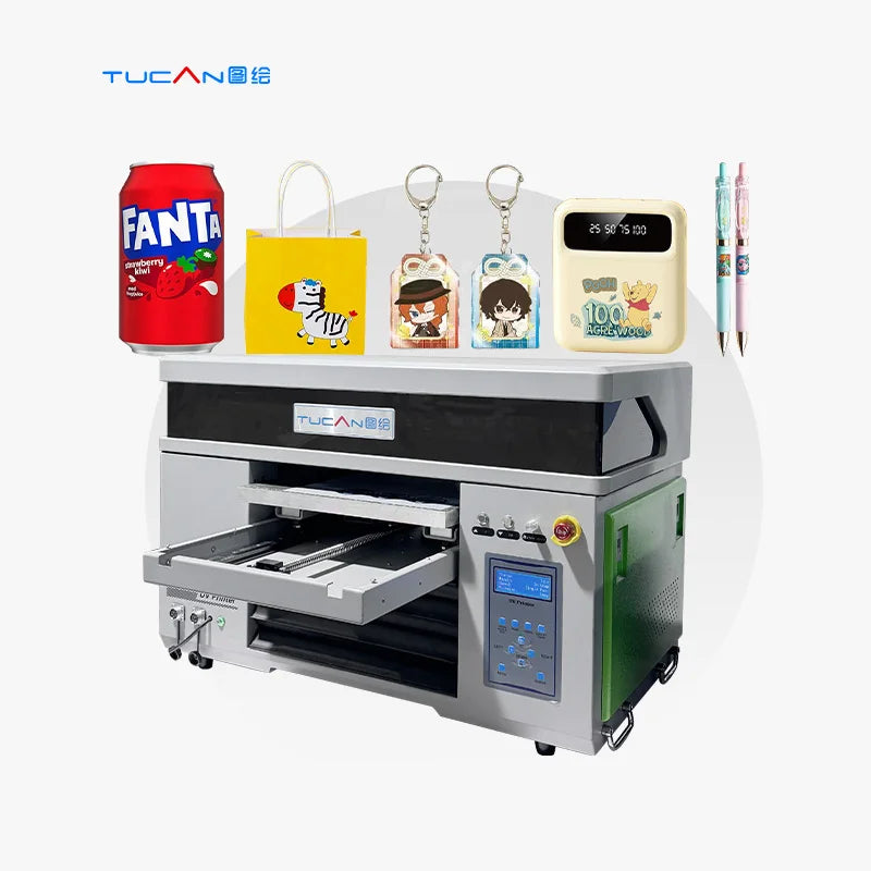 Tucan A2 4060 UV Flatbed Printer with Visual Positioning