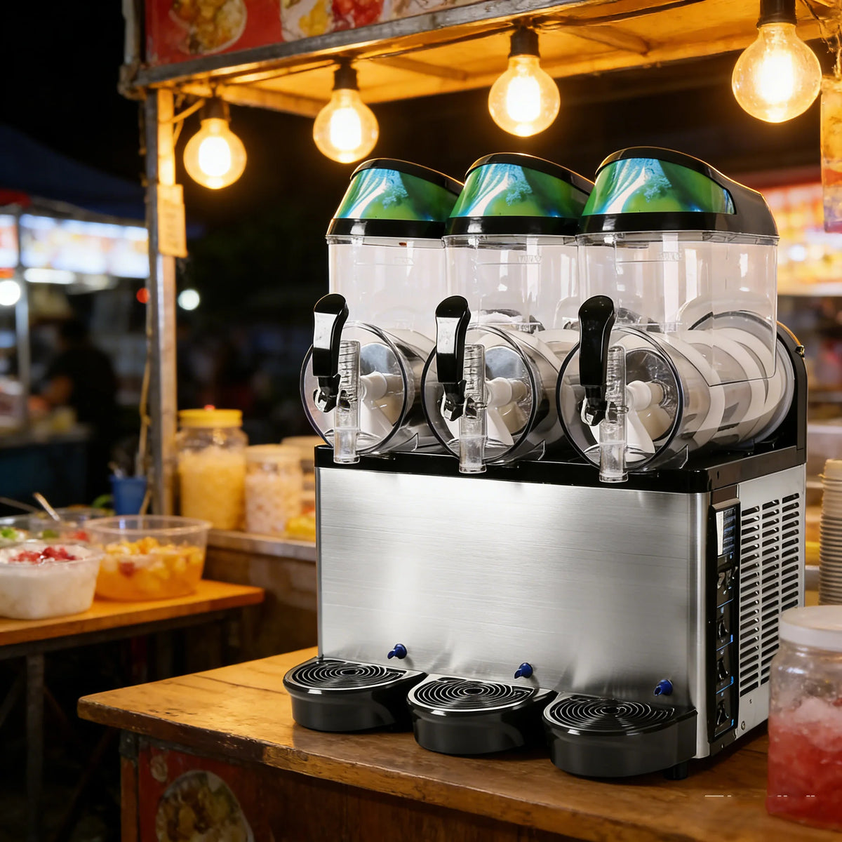 Commercial 12L Slush Ice Making Machine Frozen Drink Smoothie and Margarita Dispenser