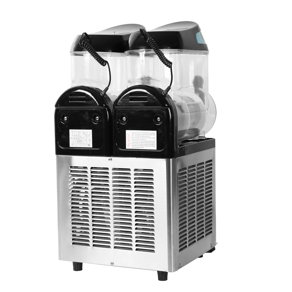 Commercial 3-Tank Ice Slush Machine Frozen Drink Dispenser XRJ12L