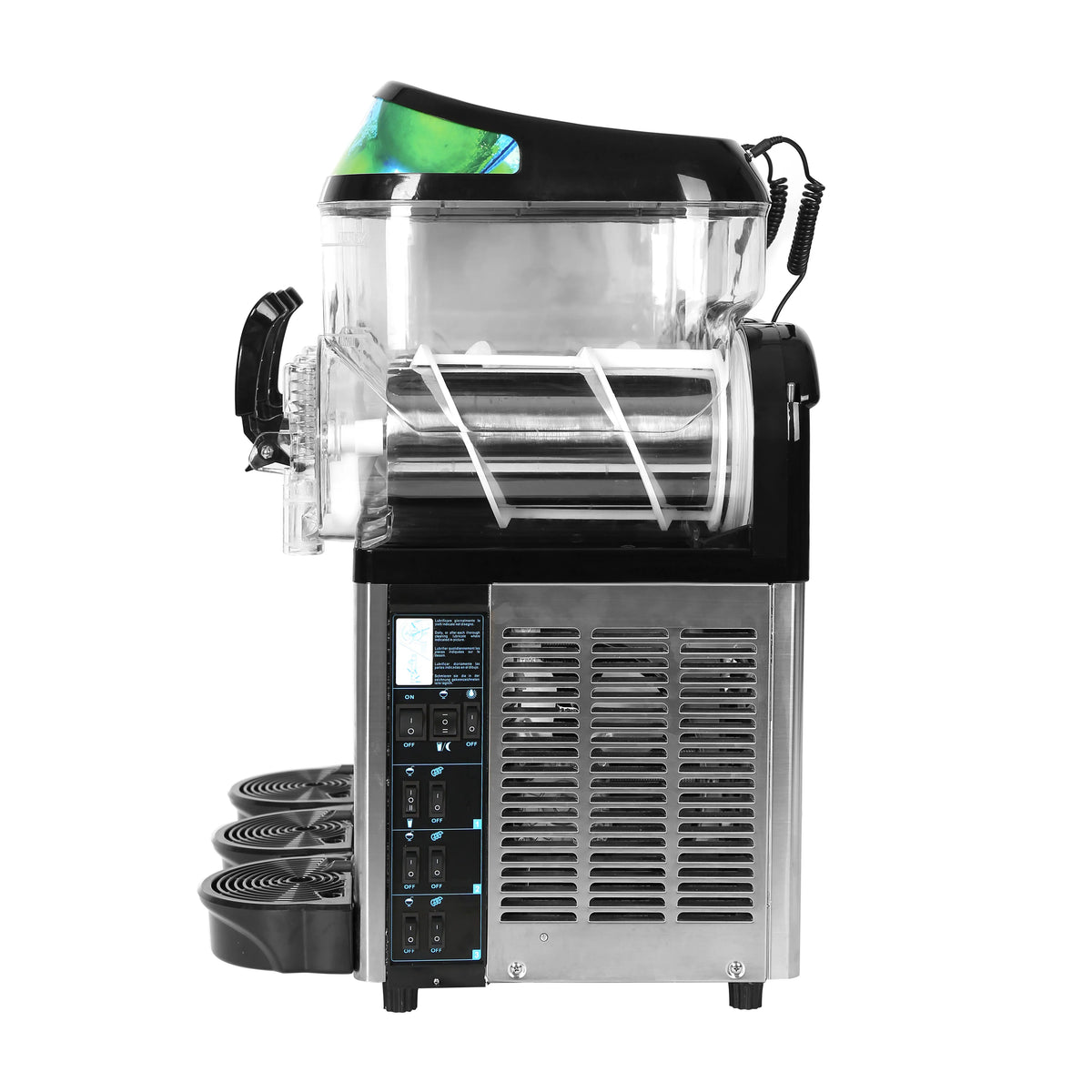 Commercial Triple Slush Ice Making Machine with Core Pump Component