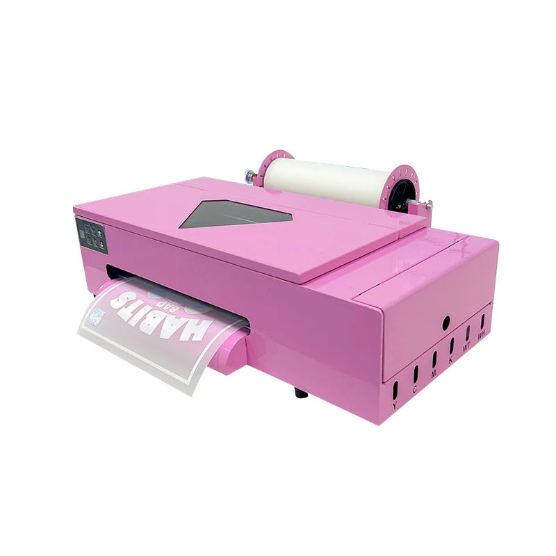 A3 DTF Printer XP600 Roll Film Direct to Film Digital Inkjet Shirt Transfer Printer