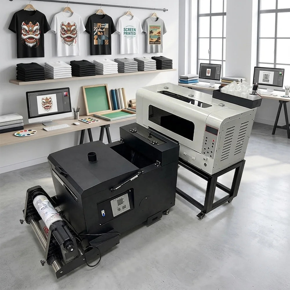 Fninkjet FN-DTF30A A3+ Roll to Roll DTF Printer with Dual Epson XP600 Print Heads