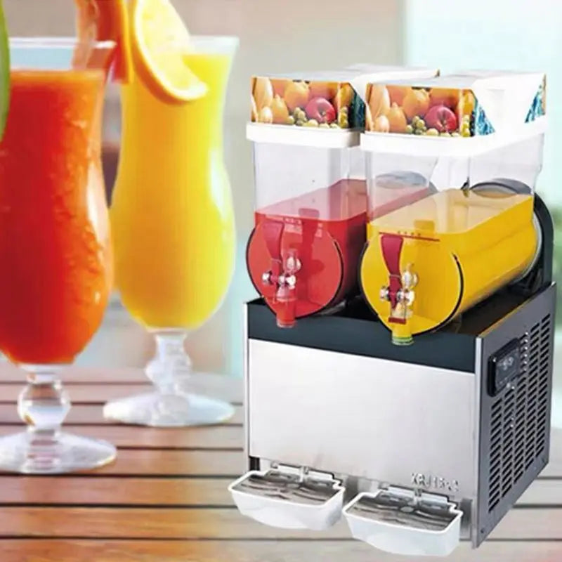 Commercial Slush Machine and Cocktail Maker Stainless Steel