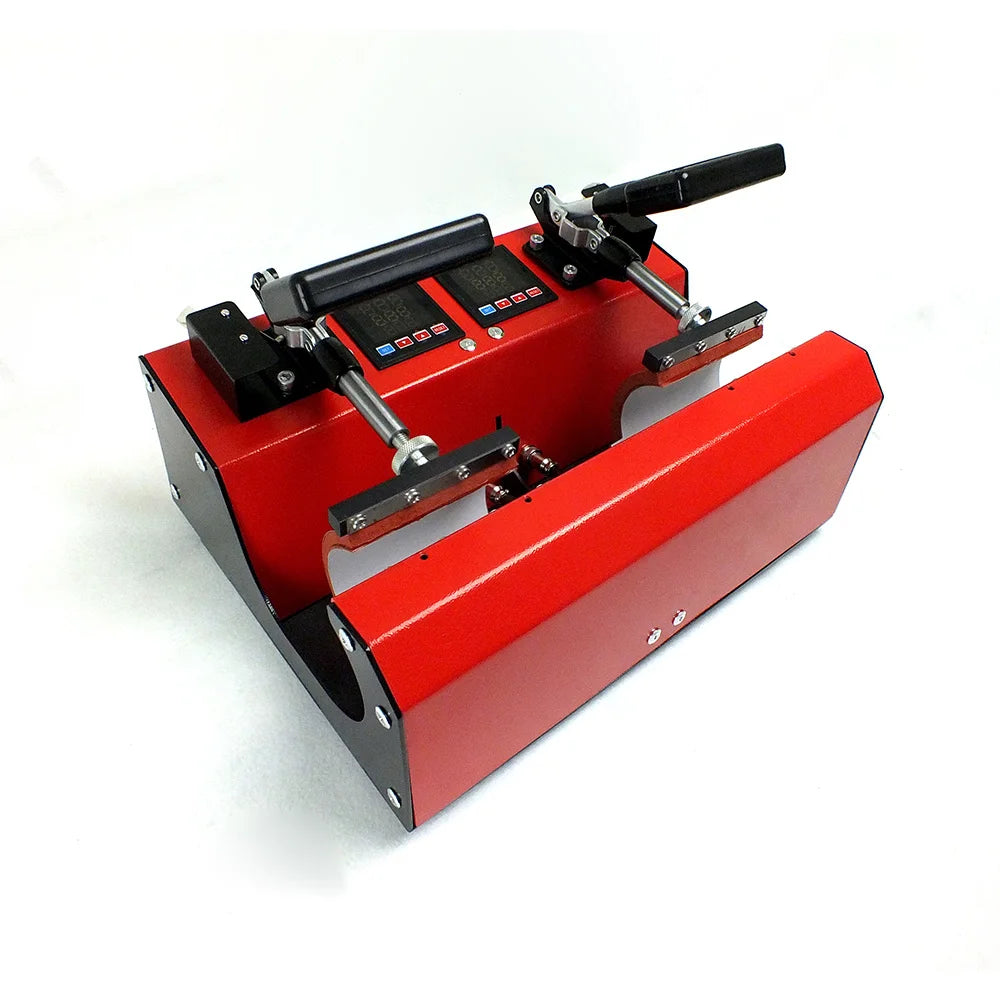 AIBA Double Station Mug Heat Press Machine with Dual LCD Control