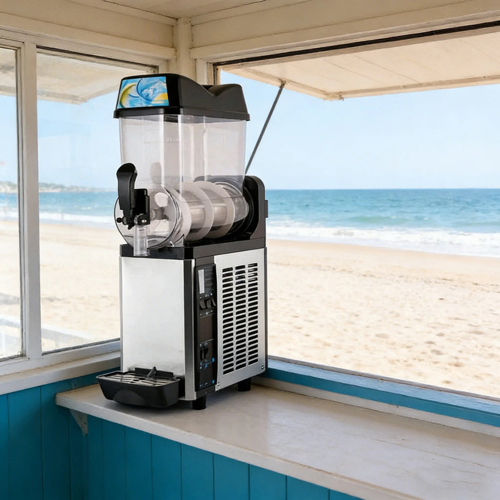 Professional Commercial 12L Slush Ice Making Machine Frozen Drink Dispenser