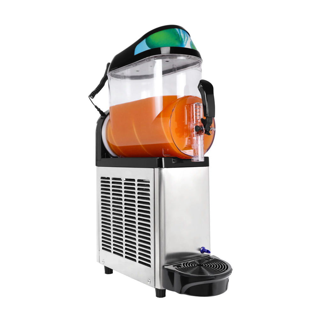 Commercial 2-Tank Slush Ice Making Machine Frozen Drink Dispenser