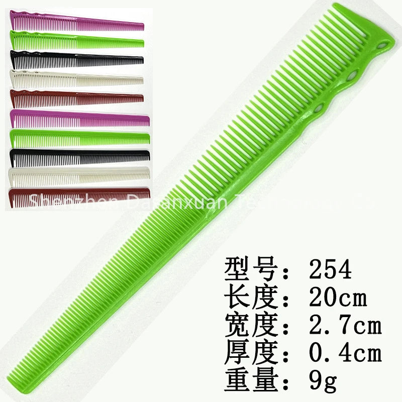 Barber Shop Resin Multifunctional Haircut Comb for Salon Hairdressing 19.7/20cm Double-edged Hair Cutting Comb
